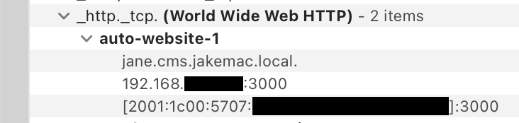 Auto Website Appears